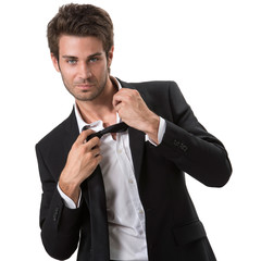 Uomo disinvolto e sensuale