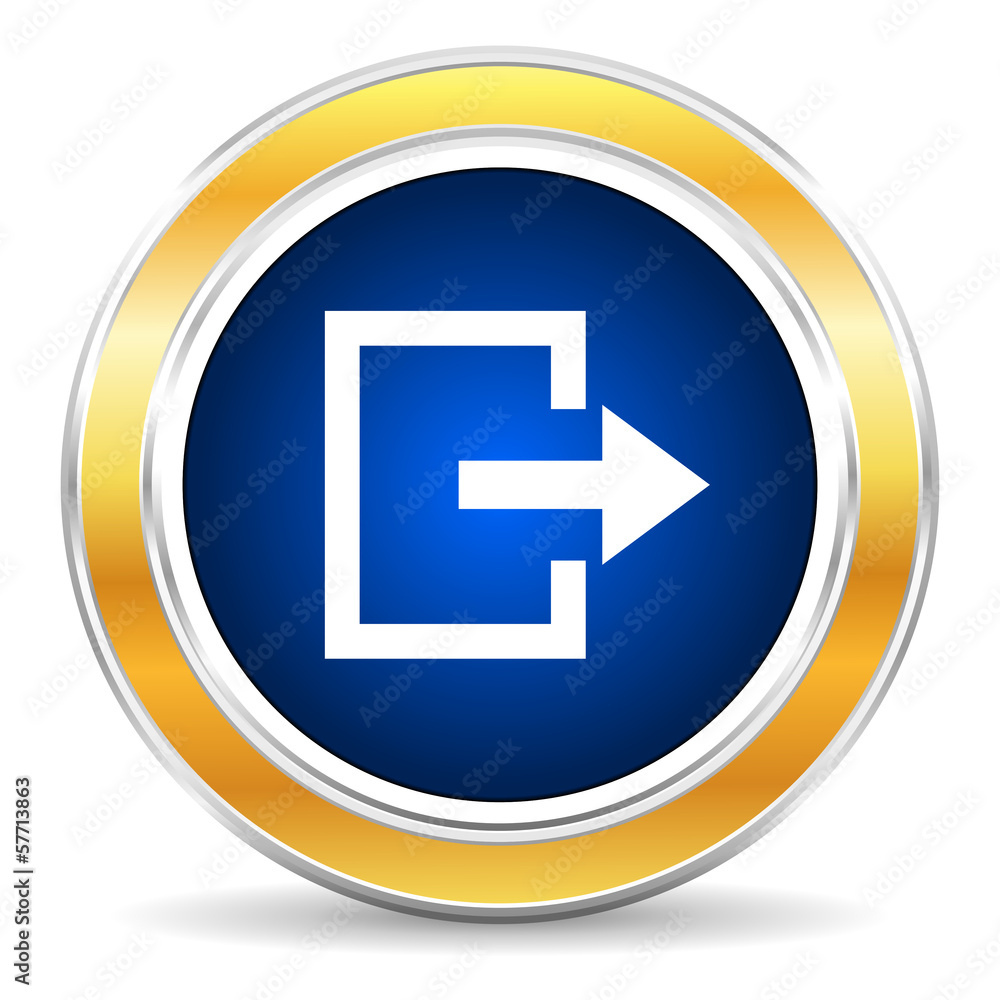 Poster exit icon
