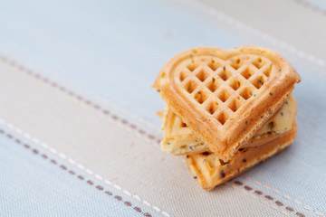 Staple of home made waffles