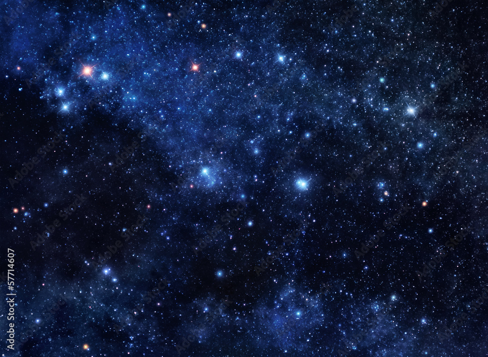 Wall mural deep space gems