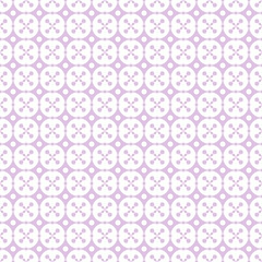 Seamless Dots and Floral Background