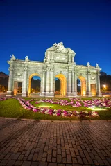 Deurstickers Puerta de Alcala, Madrid, Spain © beatrice prève