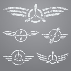 Airforce emblem set