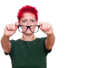 Sehschwäche dank Brille beheben