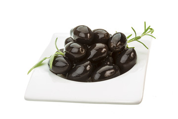 Black gigant olives