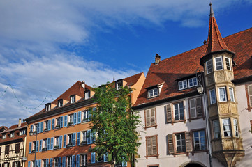 Colmar, Alsazia, case tradizionali