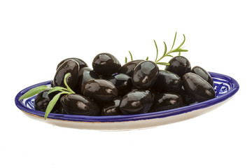 Black gigant olives