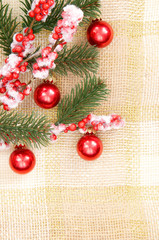 Christmas decoration border