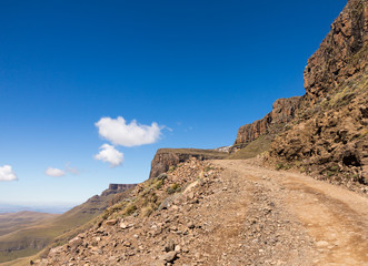 Sani pass to Lesotho