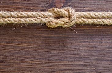 rope on wooden backgrounds