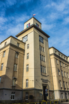 Town Hall in Chorzów, Poland