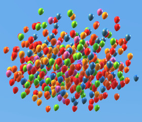 Flying balloons 