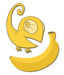 Chamaleon banana