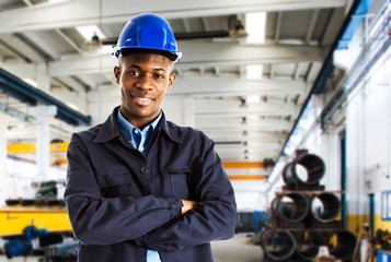 Worker portrait