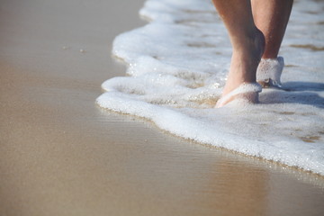 nice legs in water