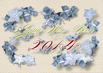 Happy New Year　card