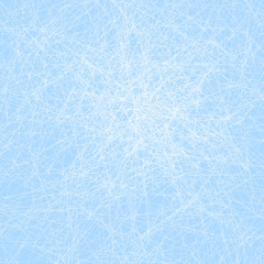 Scratched Blue Ice - Vector Illustration