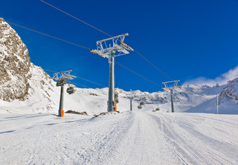 Mountain ski resort Hochgurgl Austria