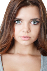 Obraz premium portrait of young beautiful female