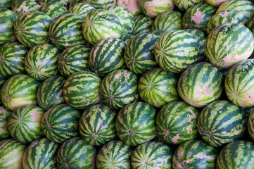Pile of watermelons