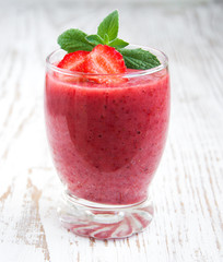 Strawberry smoothie