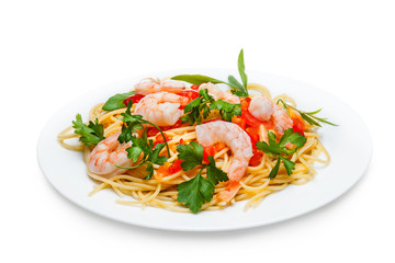 Spaghetti with Seafood