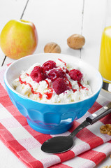 Breakfast with fruits