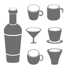 bottle and cup set