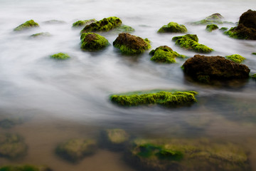 Ufer in der Dämmerung