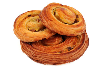 Les pains aux raisins