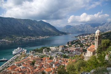 Naklejka na ściany i meble View of Kotor