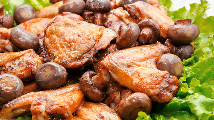 Hot chicken wings