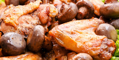 Hot chicken wings