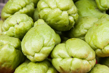 Fresh Chayote vegetables