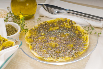 lebanese manouche or manoushe