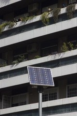 small solar plant in urban contest