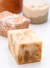 aromatic homemade soap pads