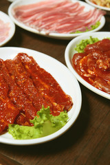 Korean food Beef Sliced