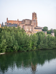 Fototapeta na wymiar Albi (Francja), katedra