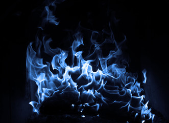 Blue flame