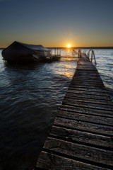 Sunrise on the Dock