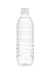 Water bottle (with clipping path) isolated on white background