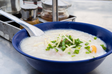 Porridege rice with pork
