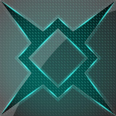 Vector glossy background