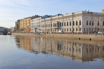 Fototapeta na wymiar St. Petersburg. Fontanka