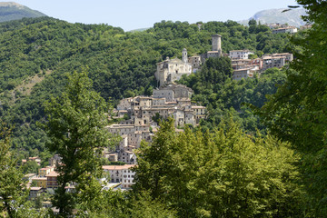 Fototapeta na wymiar Cantalice view, Rieti