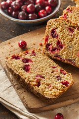 Homemade Delicious Cranberry Bread