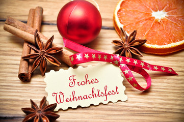 Frohes Weihnachtsfest
