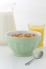 Delicious healthy breakfast