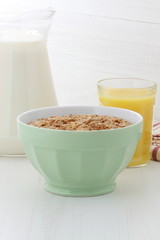 Delicious healthy breakfast